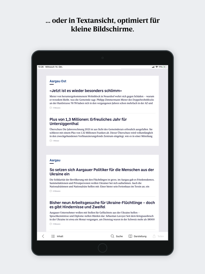 Badener Tagblatt E-Paper