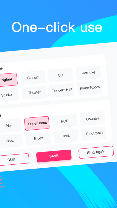 Karaoke singing apps - Ykara Screenshot