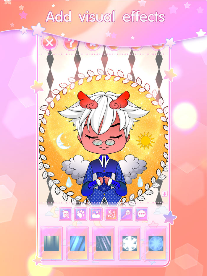 Chibi Doll Coloring and Dress Up