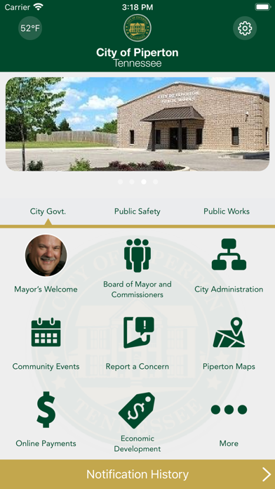 City of Piperton (TN) Screenshot