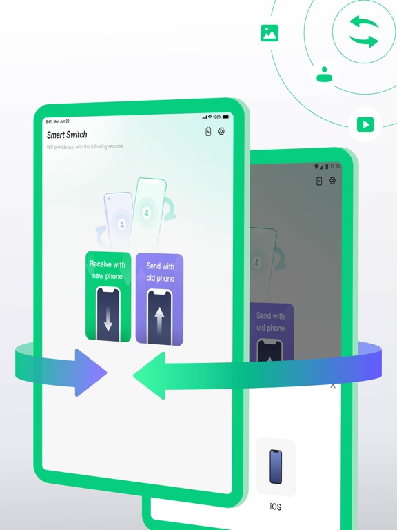 Phone Clone - Smart Switch . iPad screenshot 2 - Productivity app