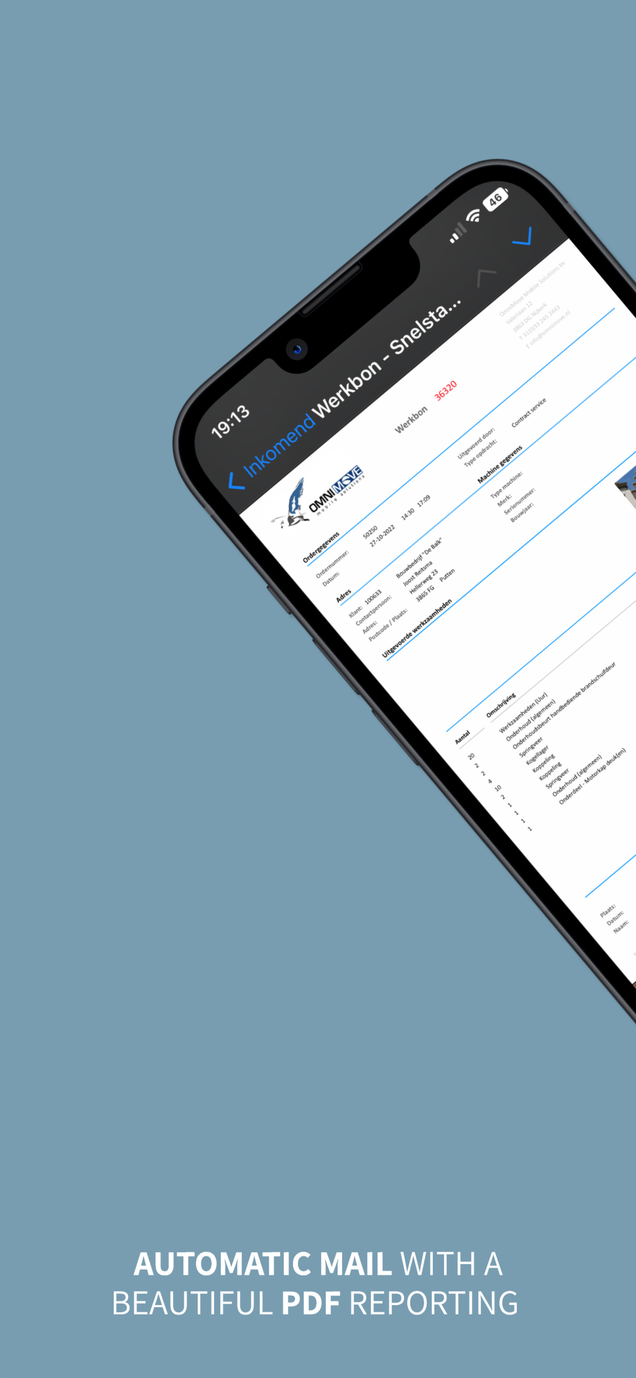 OmniMove Mobile Forms