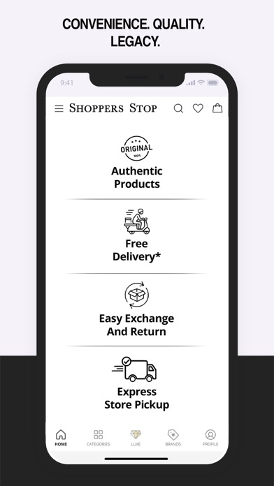 Shoppers Stop Fashion Shopping Screenshot