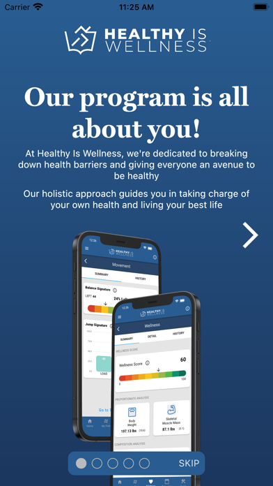Healthy Is Wellness Screenshot
