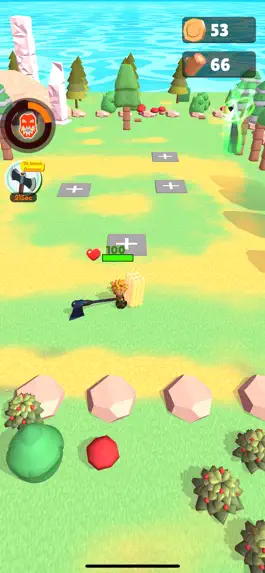 Game screenshot Lumber Warrior Defense War apk