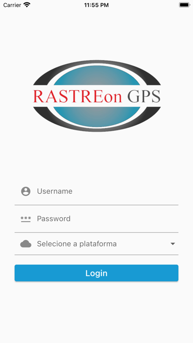 RASTREon GPS Screenshot