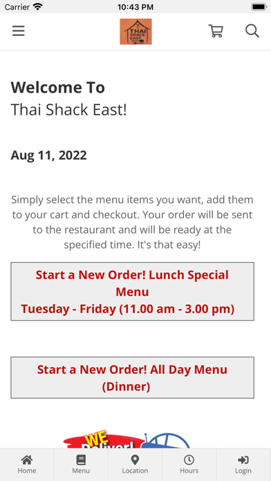 Thai Shack East Screenshot