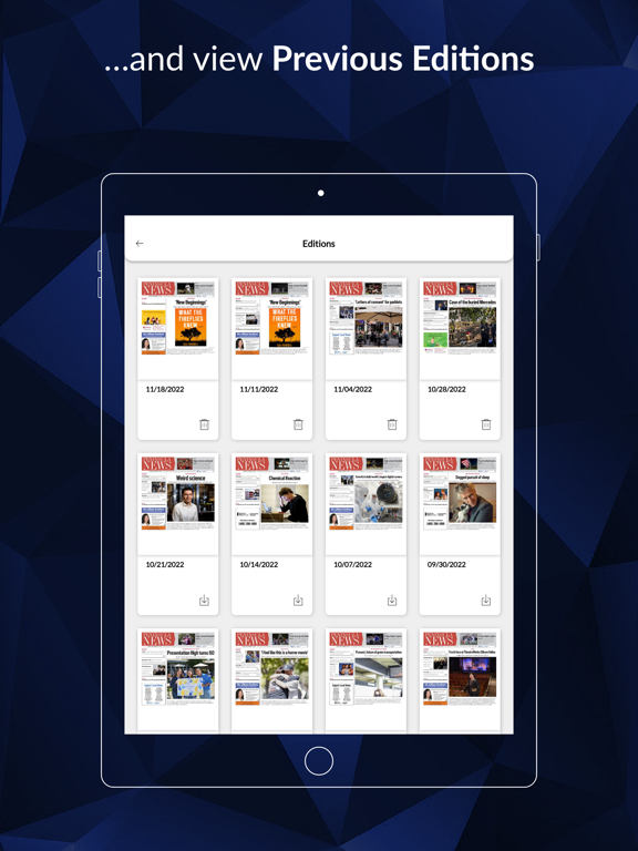 Peninsula News e-Edition iPad screenshot 5 - News app