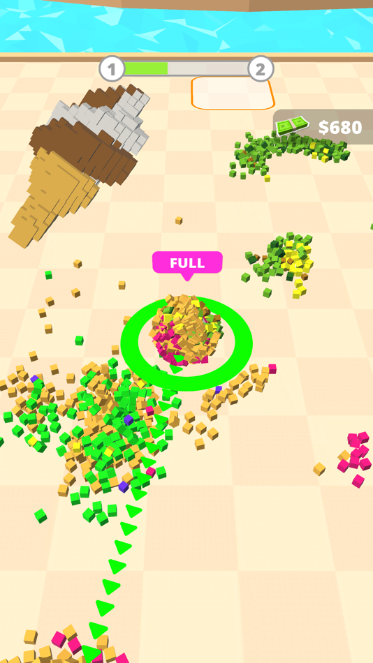 #1. Cubes Roller (iOS) By: Buket Zehir