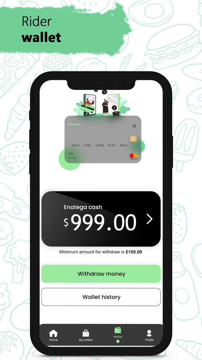 Enatega Mulitvendor Rider