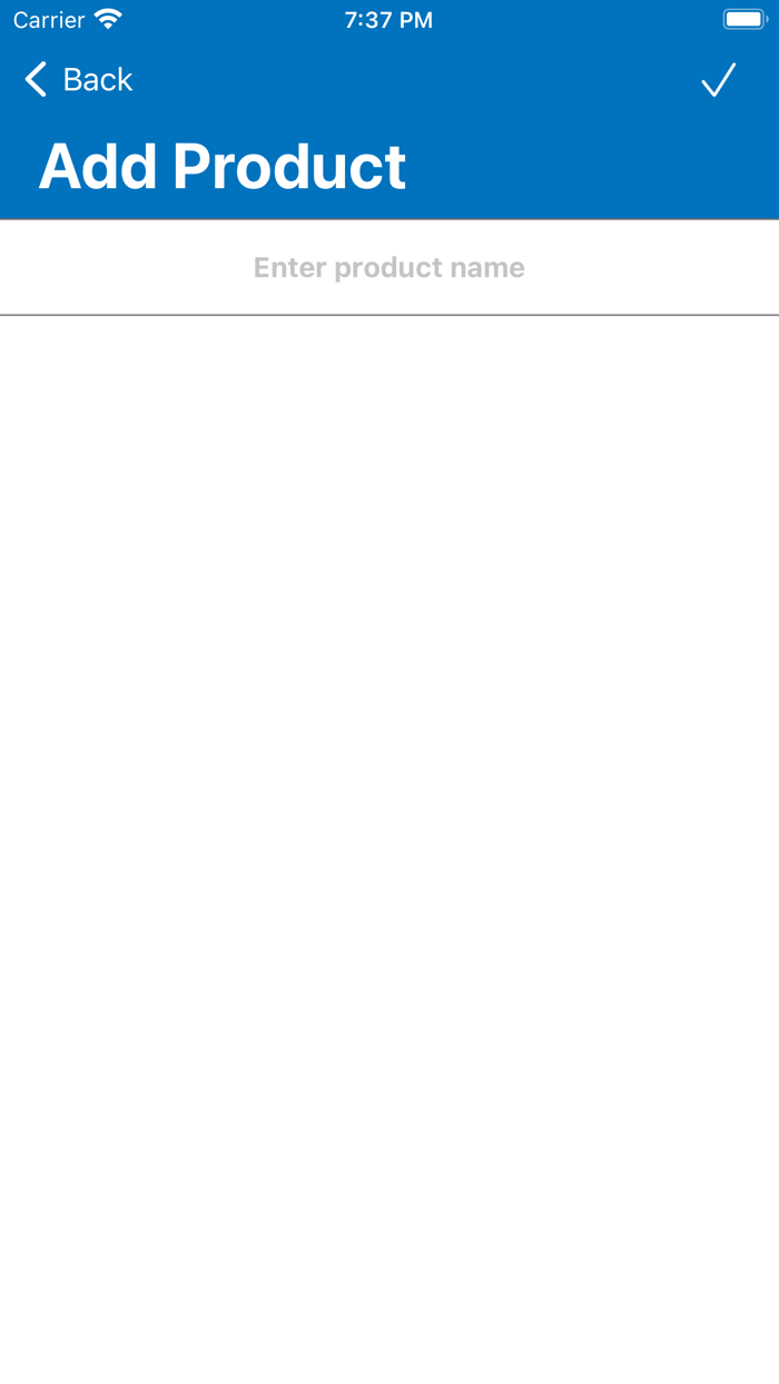 Shopping Mate Shopping List