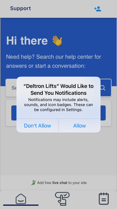 Deltron Lifts Screenshot