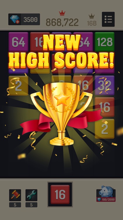 Merge Block - Number Puzzle screenshot-3