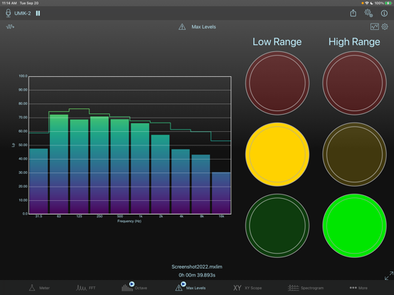 Screenshot #4 for SignalScope Advanced 2022