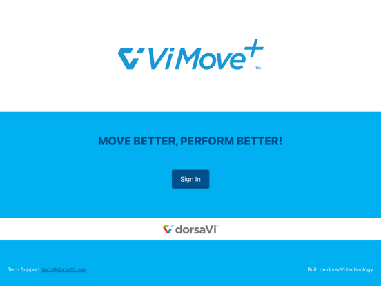 ViMove+ app screenshot