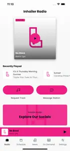 Inhailer Radio screenshot #1 for iPhone