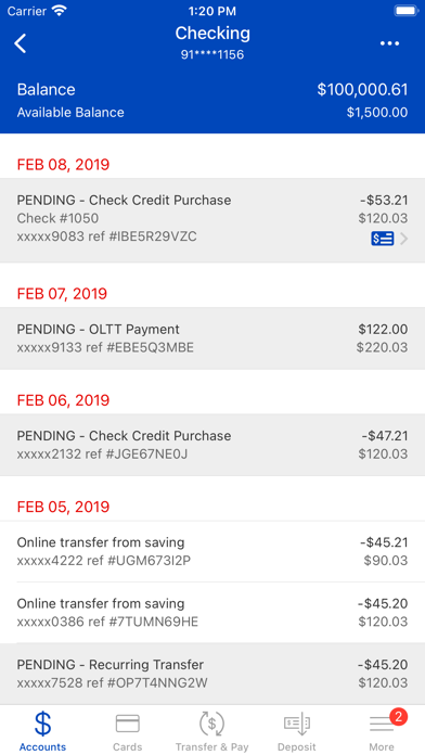 ONE Credit Union of NY Screenshot