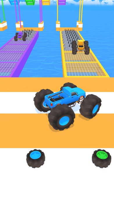 Monster Truck Race 3D Screenshot