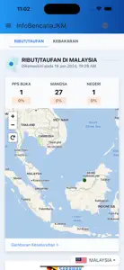 InfoBencanaJKM screenshot #5 for iPhone