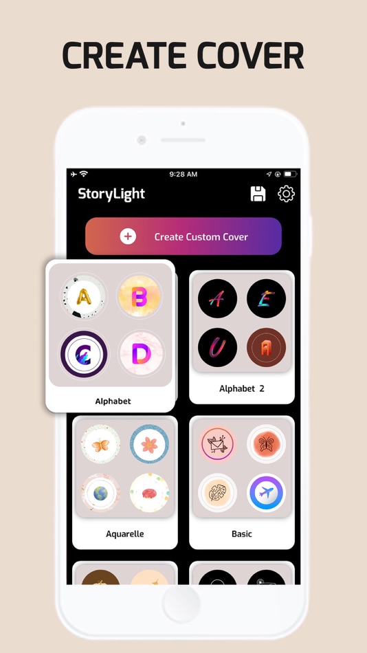 #3. Social Story Highlight Cover (iOS) Podle: Amit savasaviya
