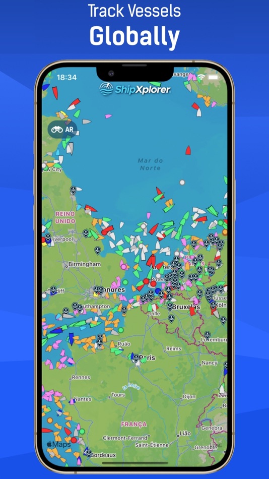 #1. ShipXplorer · Ship Tracker (iOS) Podle: AirNav Systems