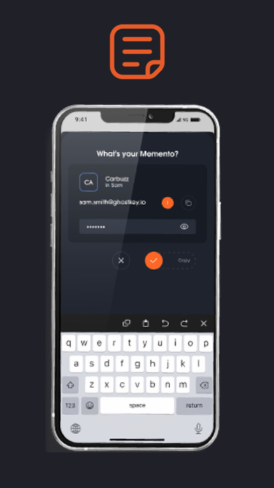 GhostKey Screenshot