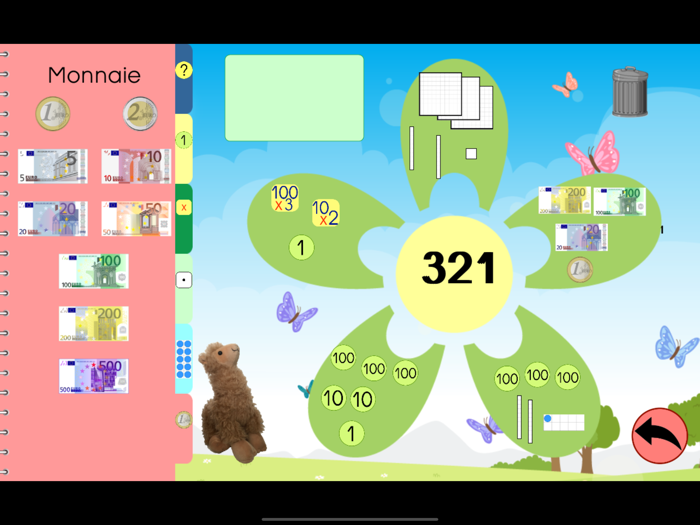 Fleurs des nombres 999