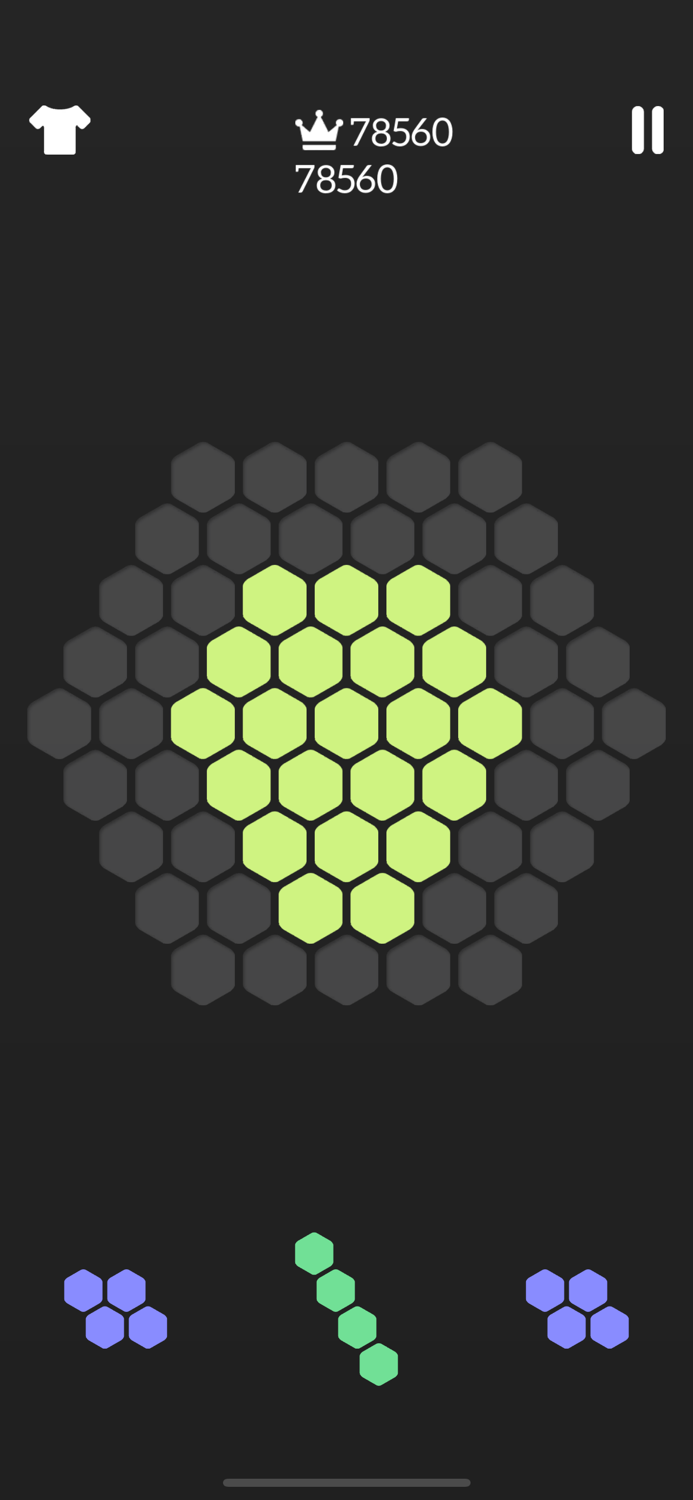 Hex Crush-Hexagon Puzzle Game