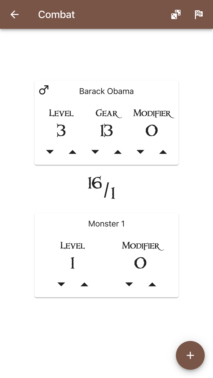 Level Counter for card games