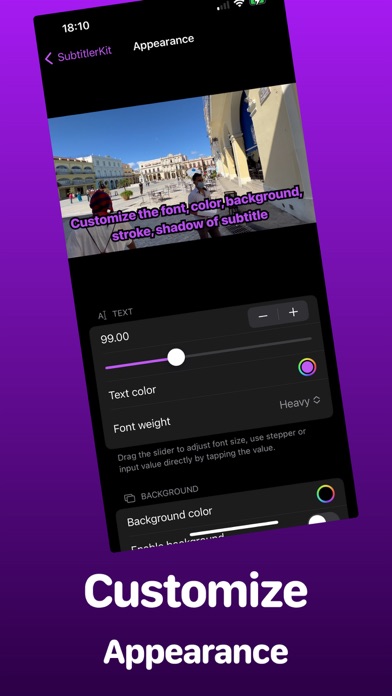 SubtitlerKit – video subtitles Screenshot