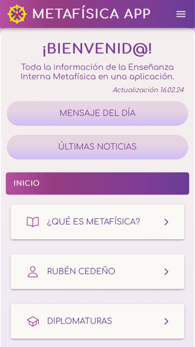 Metafísica App Screenshot