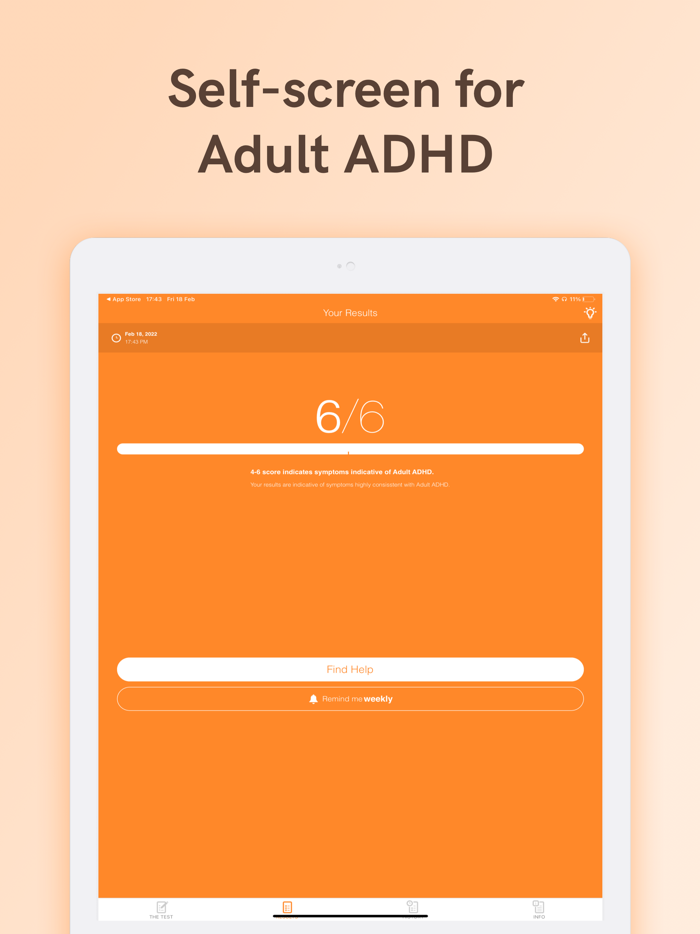 ADHD Test - Adult
