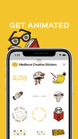 Game screenshot Mediocre Sticker Pack apk