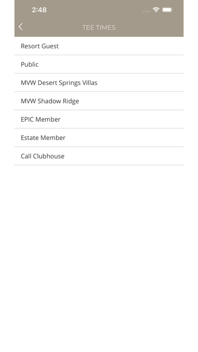 JW Marriott Desert Springs Screenshot