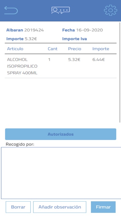 Firma de albaranes screenshot-4