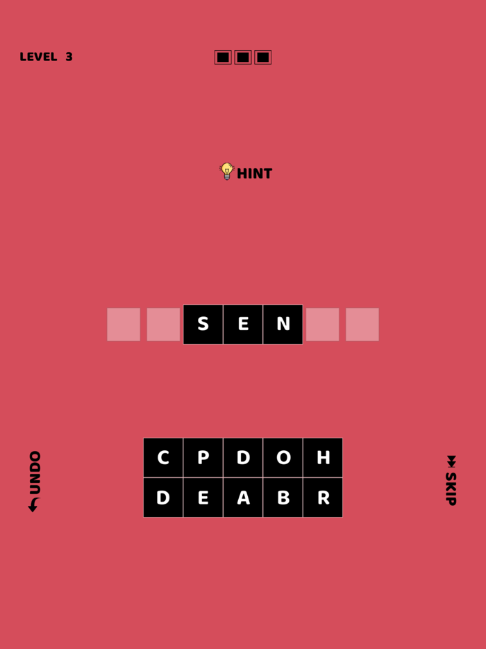 The Second Word - Crossword