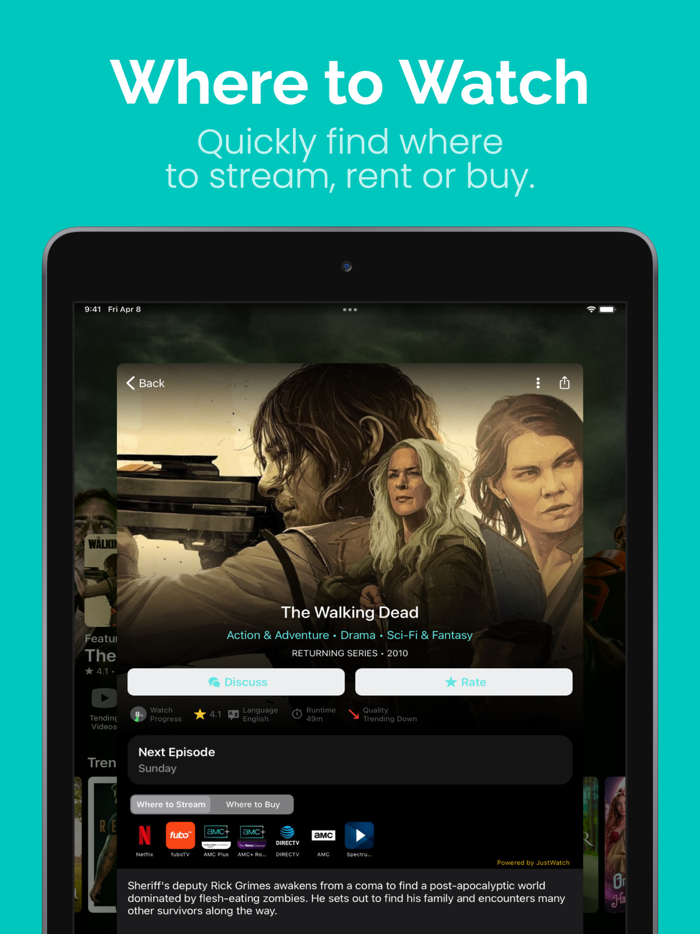 Shows Discover and Track Series