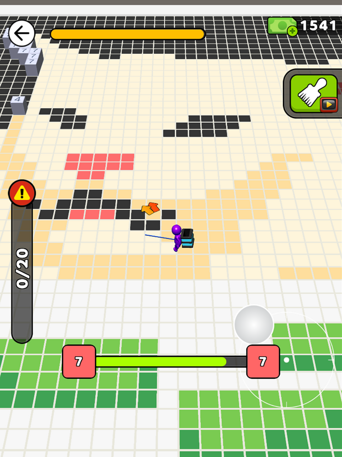 ASMR Color Mowing Painter