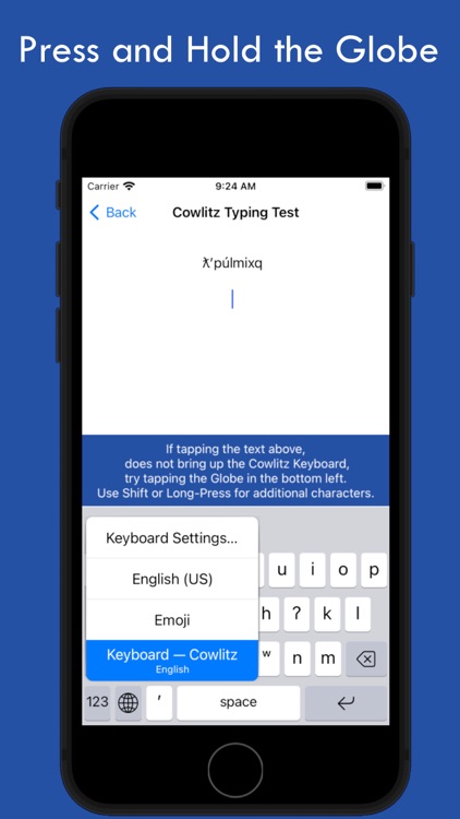 Cowlitz Salish Keyboard