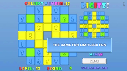 Lines of Digits: Fun Math Game Screenshot