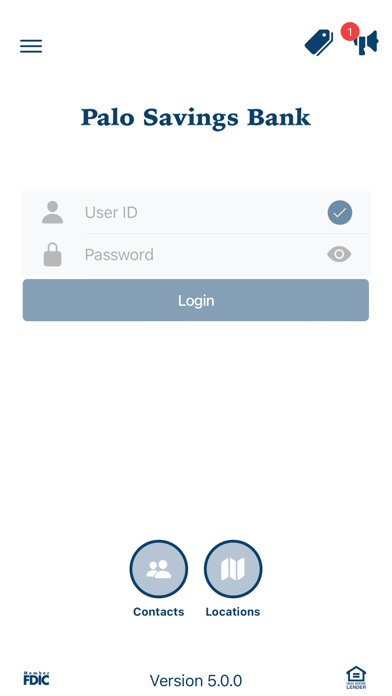 Palo Savings Bank Mobile Screenshot