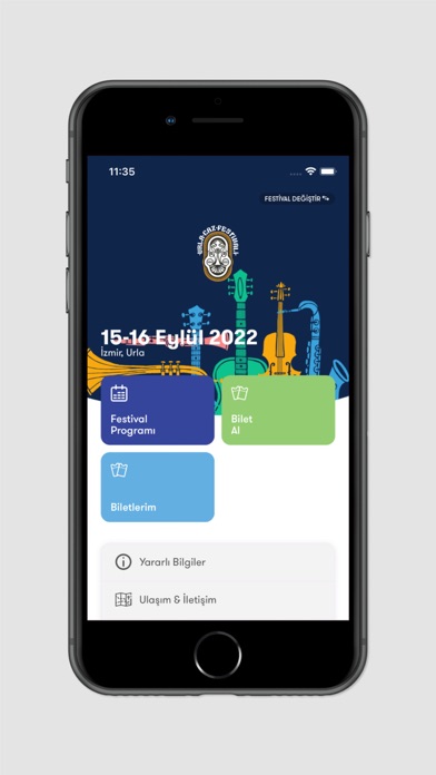 Urla Caz Festivali Screenshot
