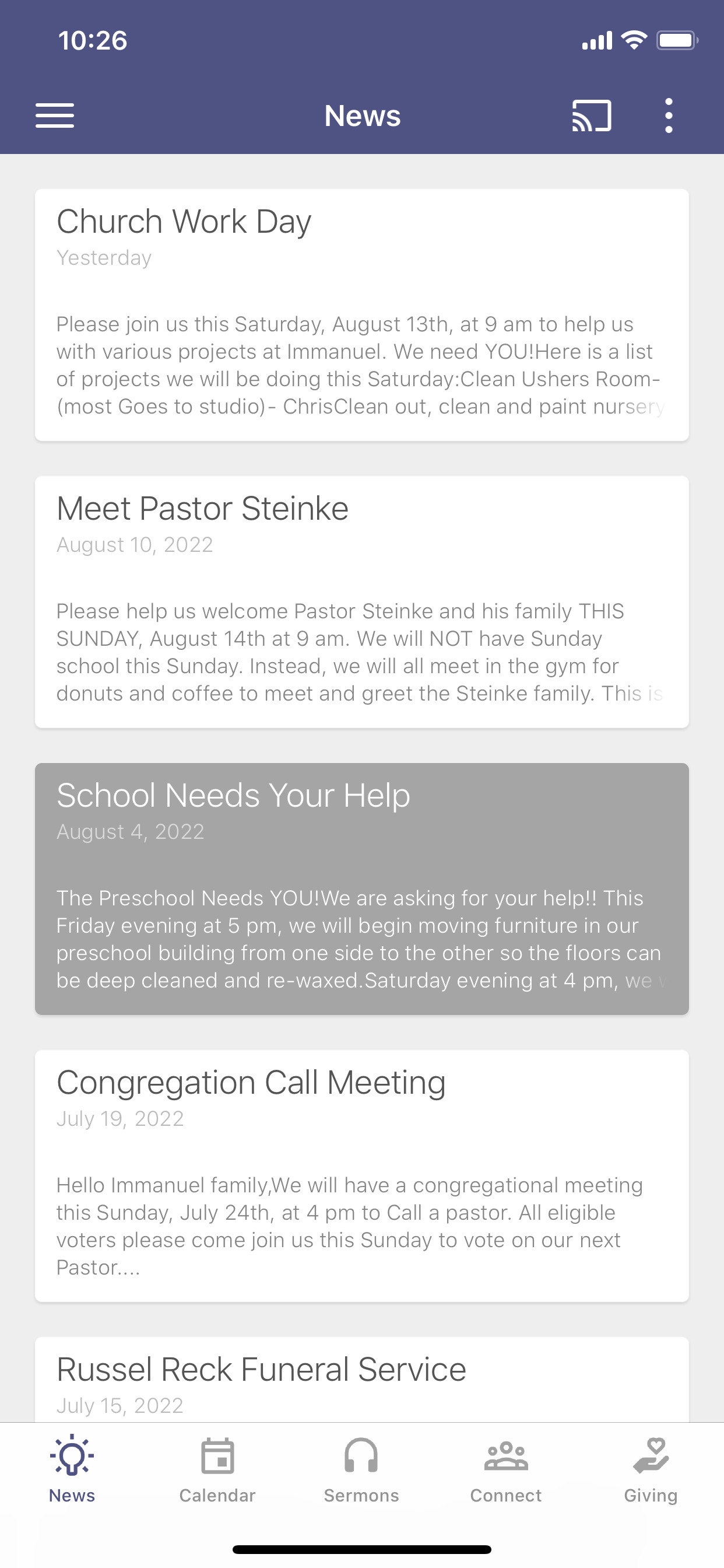 Immanuel Broken Arrow