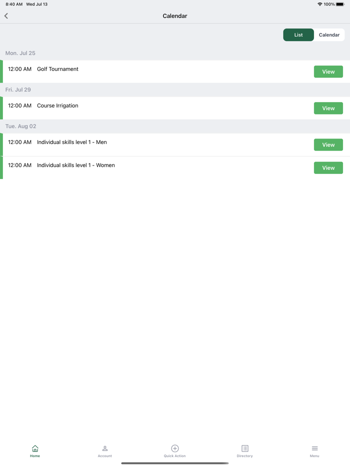 Memphis Country Club