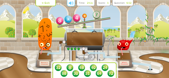 Squeebles Times Tables Connect