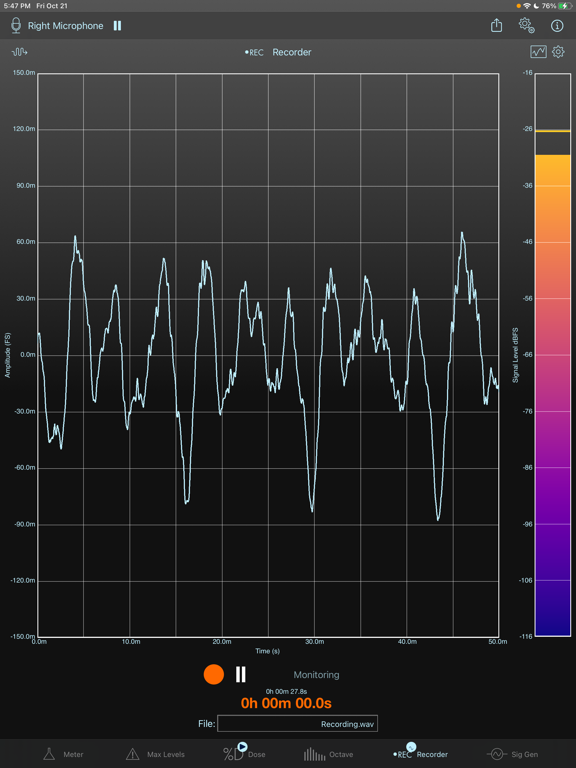 Screenshot #4 for SoundMeter Pro 2022