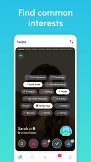 wink - dating & friends app iphone screenshot 3