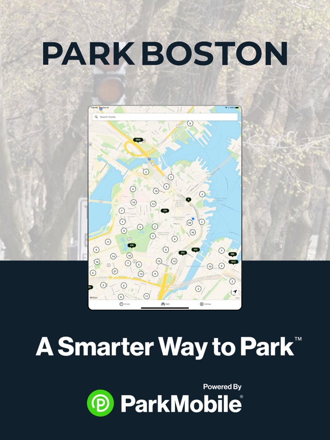 ParkBoston Parking App, Powered by ParkMobile