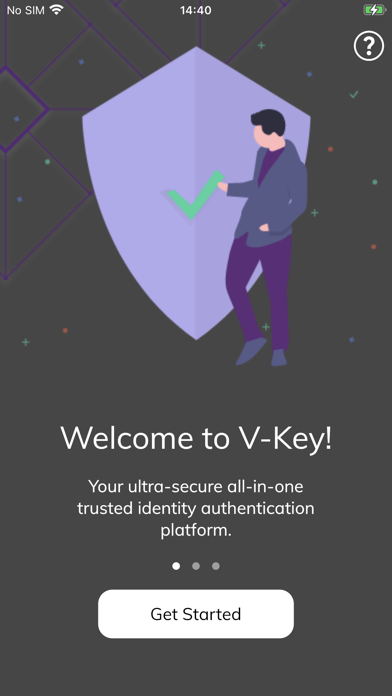 Screenshot #1 pour V-Key Smart Authenticator