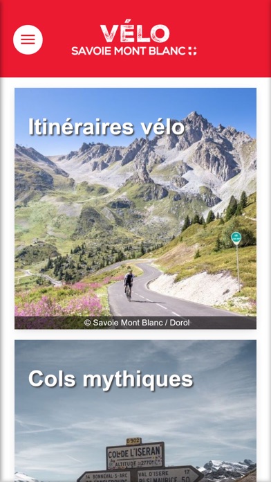 Screenshot #1 pour Savoie Mont Blanc Vélo